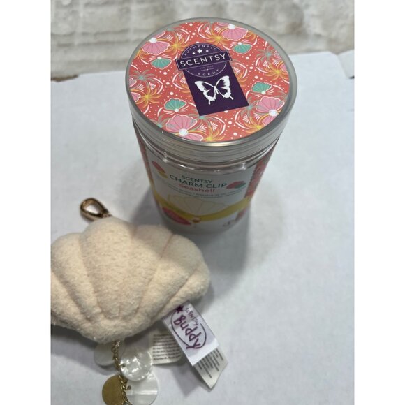 Scentsy Seashell Charm Clip With Tassel - Picture 3 of 7